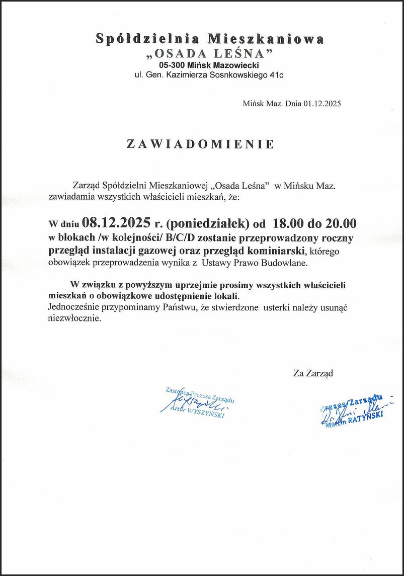 przeglad kominiarski